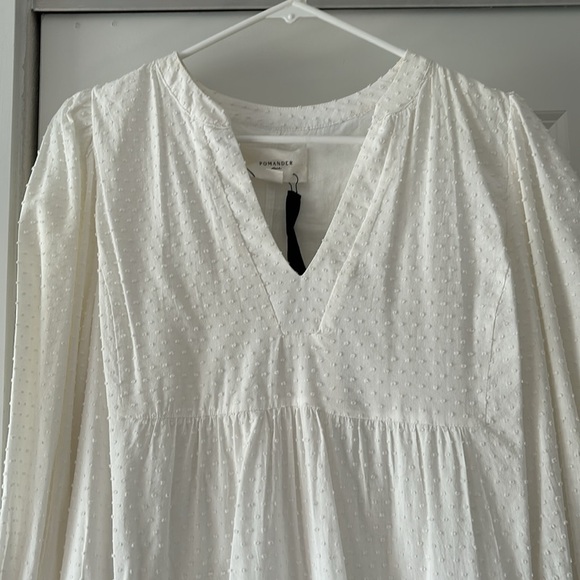 NWT Tuckernuck Pomander Place White Swiss Dot Kenzo Dress - Picture 10 of 12